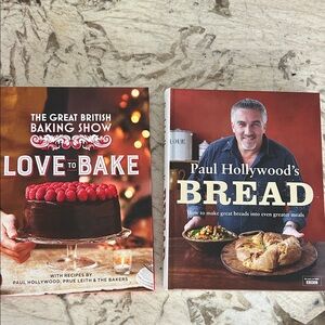 The Great British Baking Show& Paul Hollywood's Bread - Set/2 Baking Cookbooks